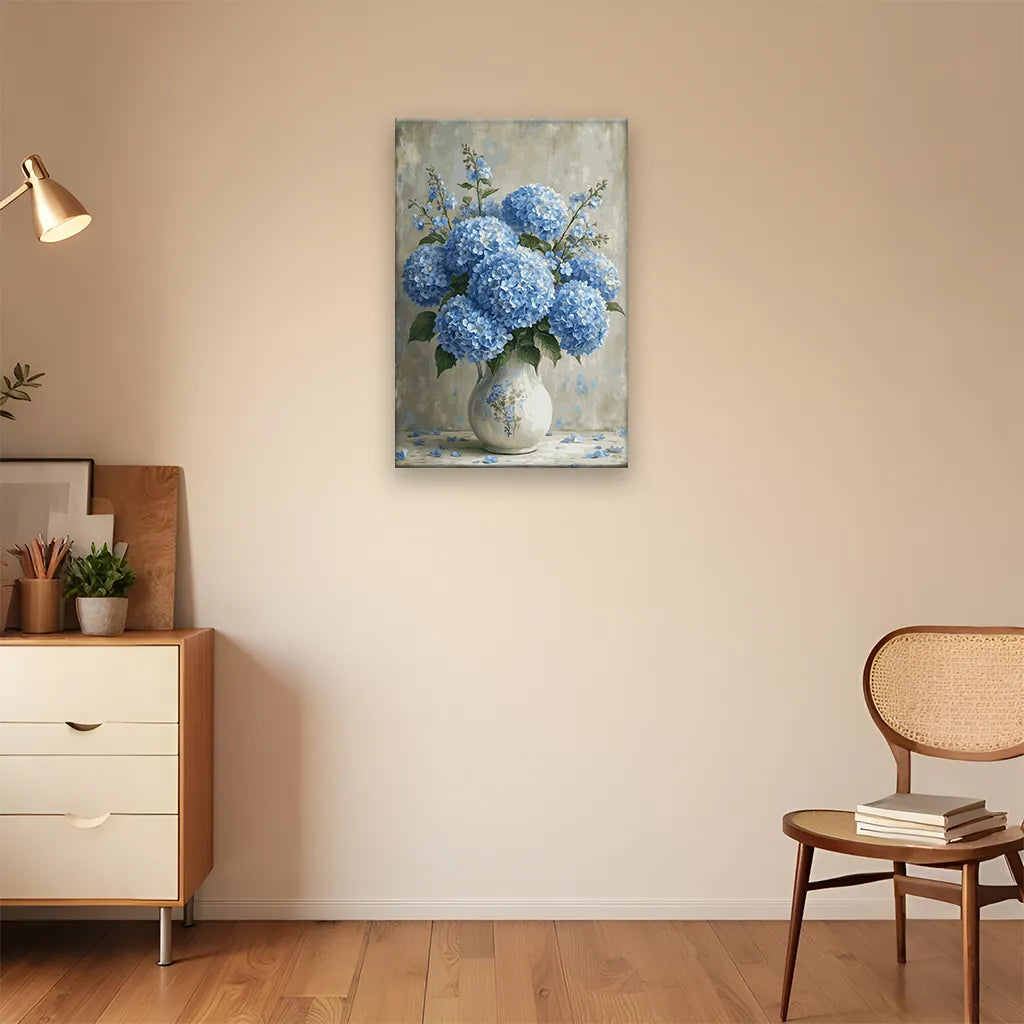 Bouquet of Blue Hydrangeas