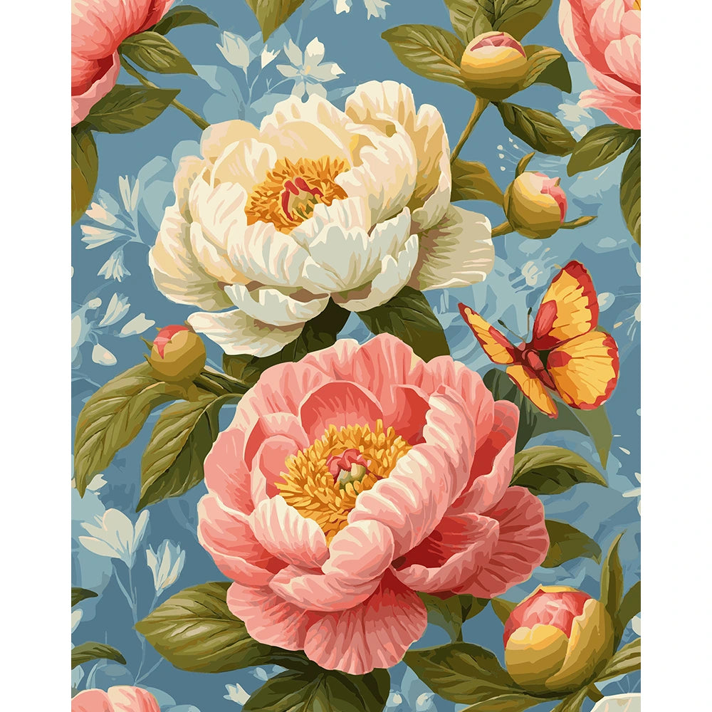 Butterfly Love Flower 1