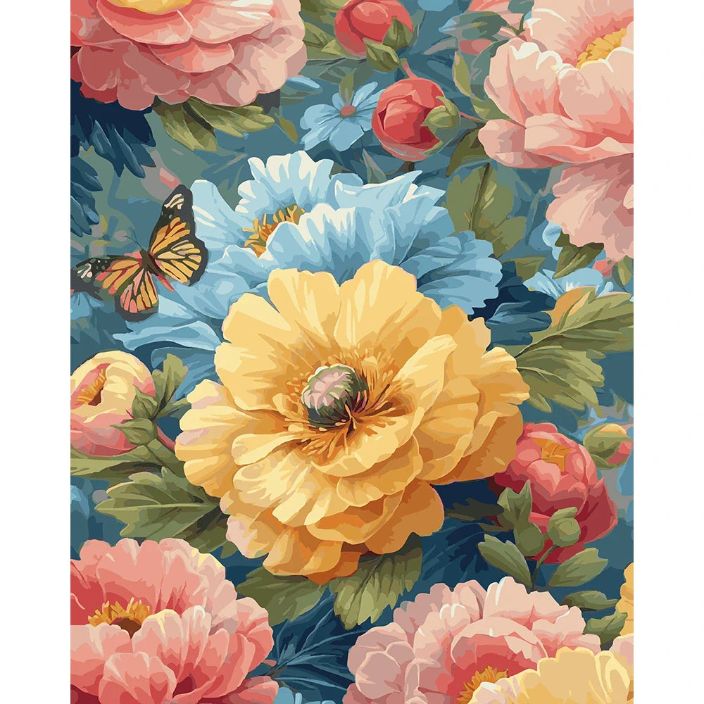 Butterfly Love Flower 2