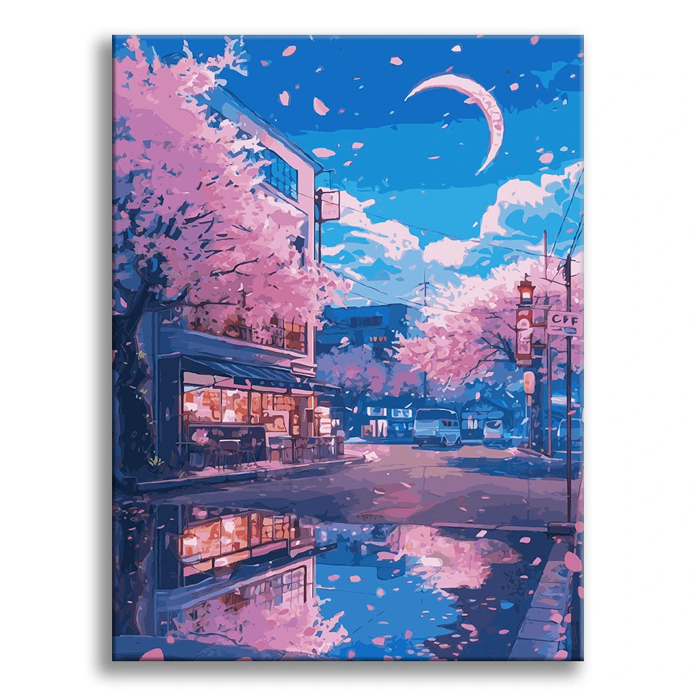 Cherry Blossom Moon Night 2