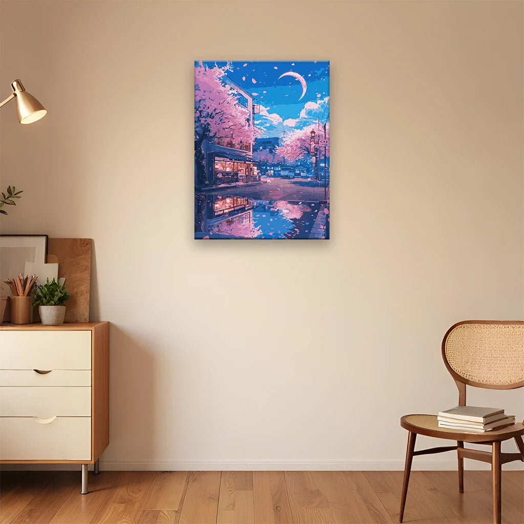 Cherry Blossom Moon Night 2
