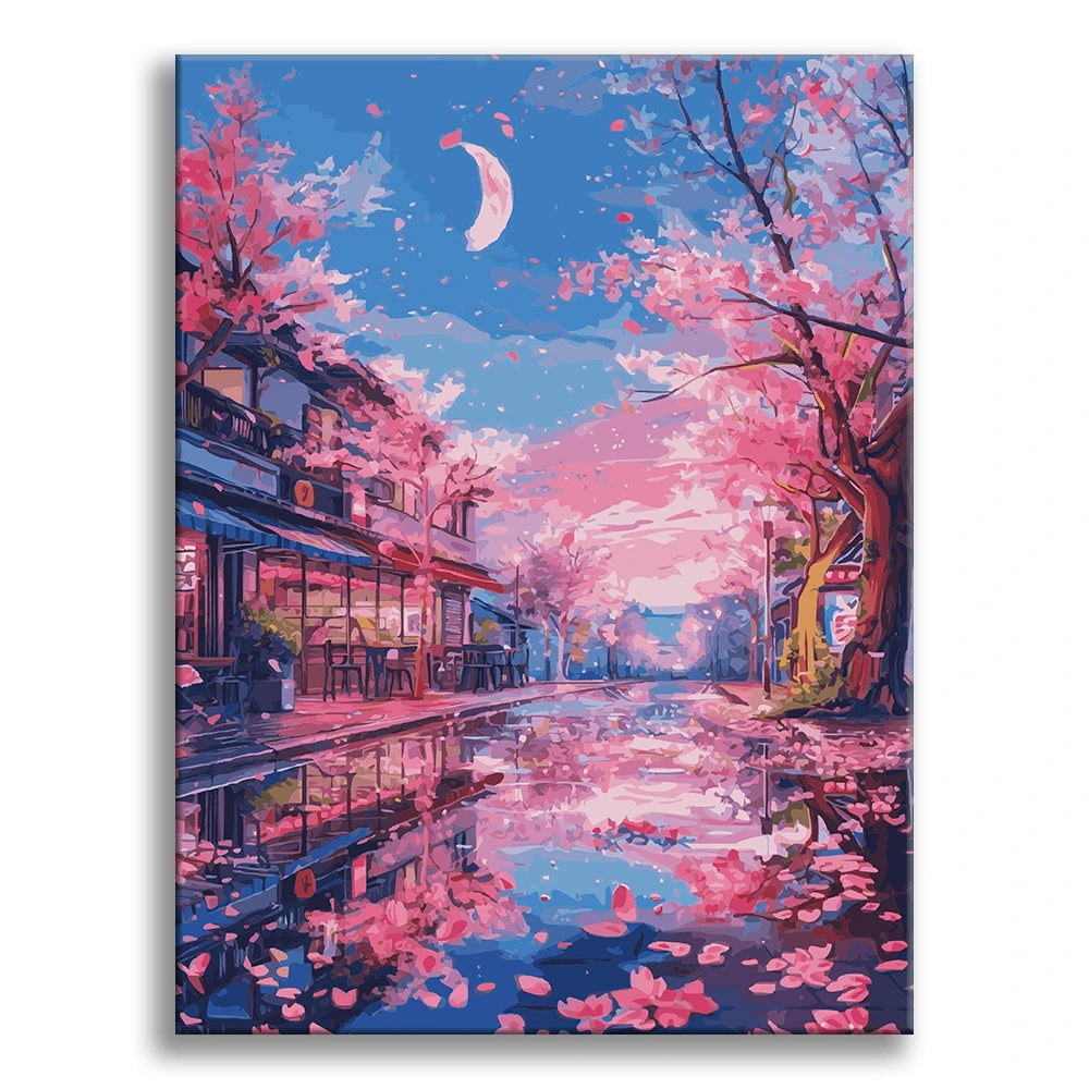 Cherry Blossom Moon Night 3