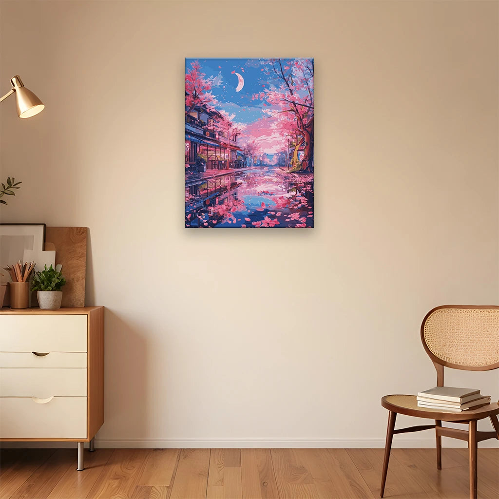 Cherry Blossom Moon Night 3