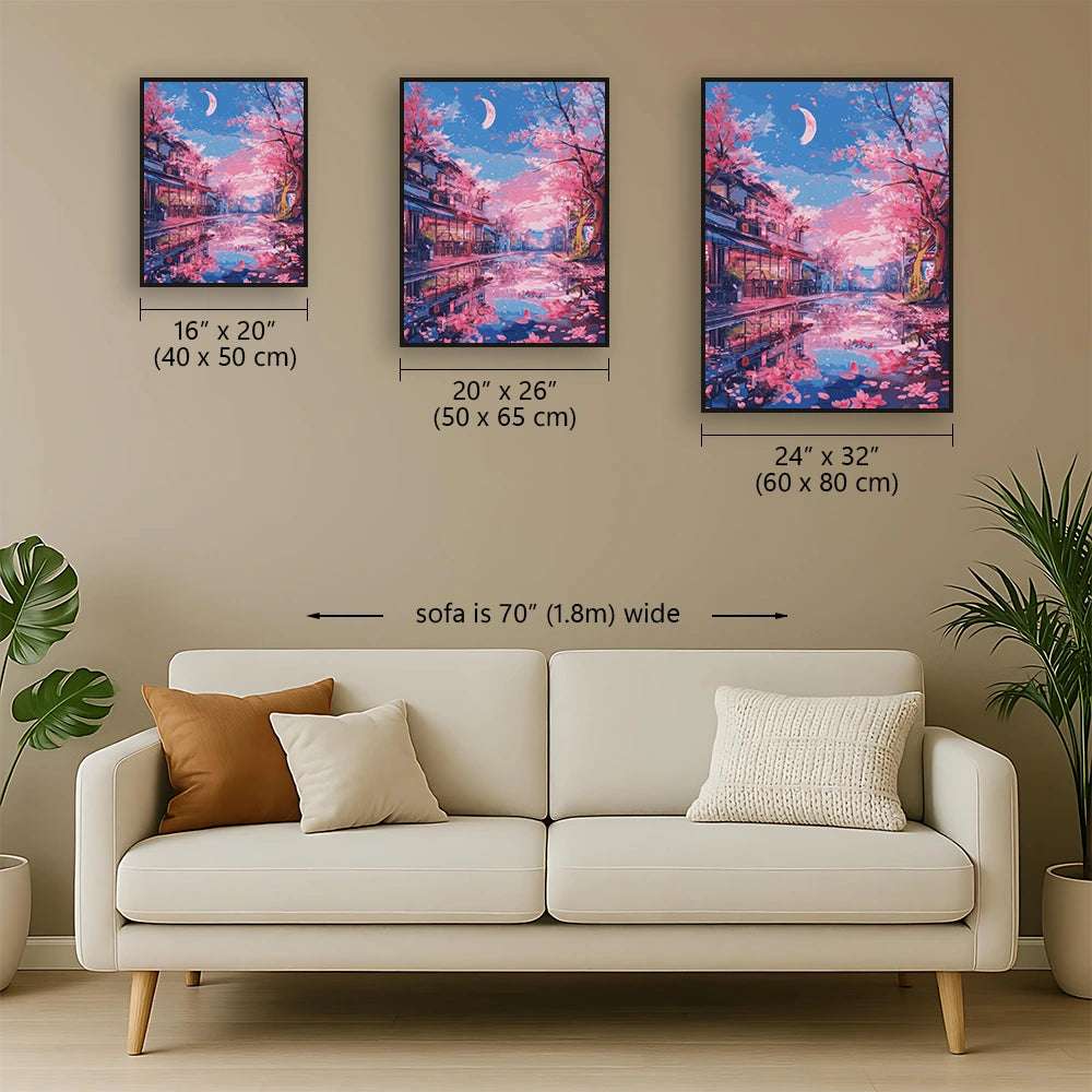 Cherry Blossom Moon Night 3