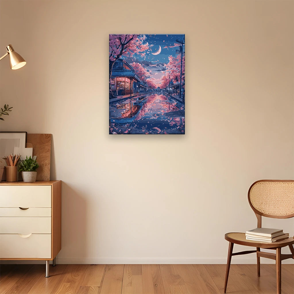 Cherry Blossom Moon Night 4