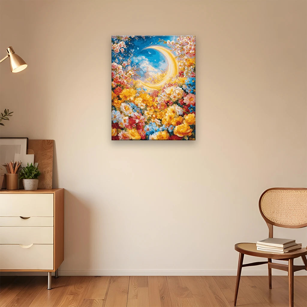 Flower Shadow Moon Night 2