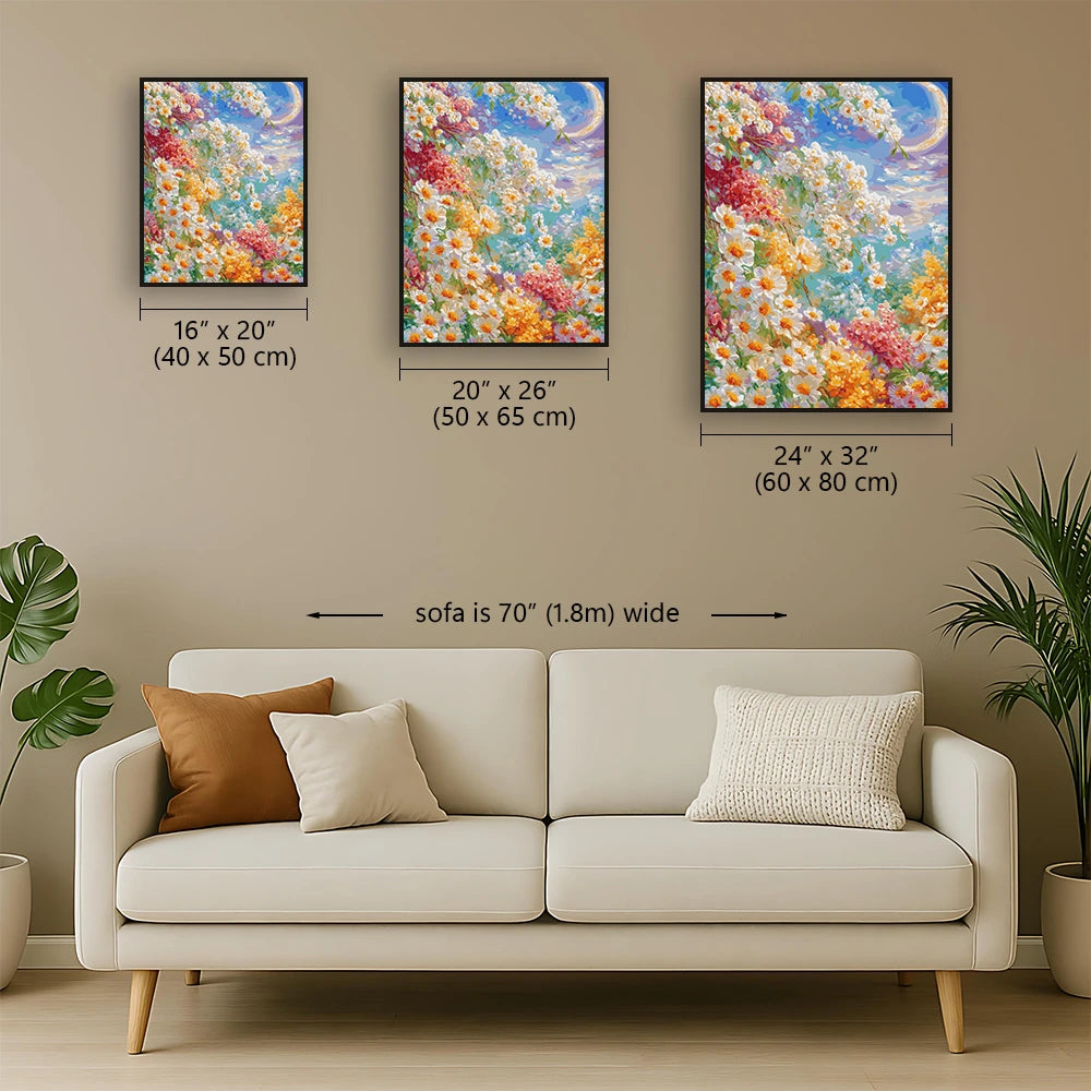 Flower Shadow Moon Night 3