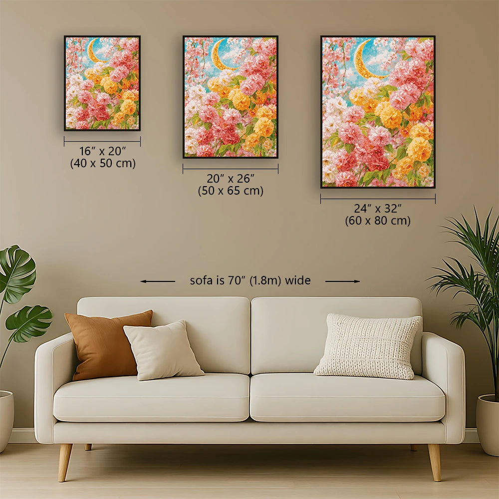 Flower Shadow Moon Night 4