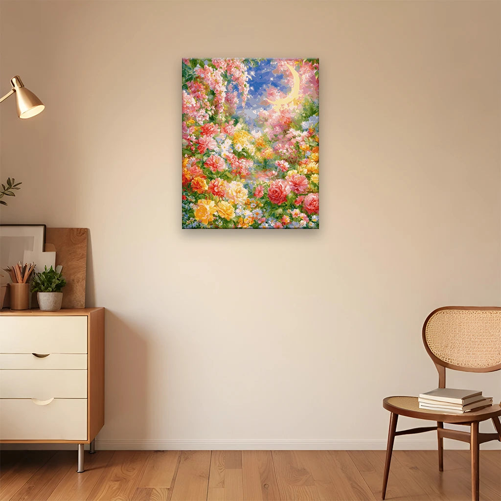 Flower Shadow Moon Night 5