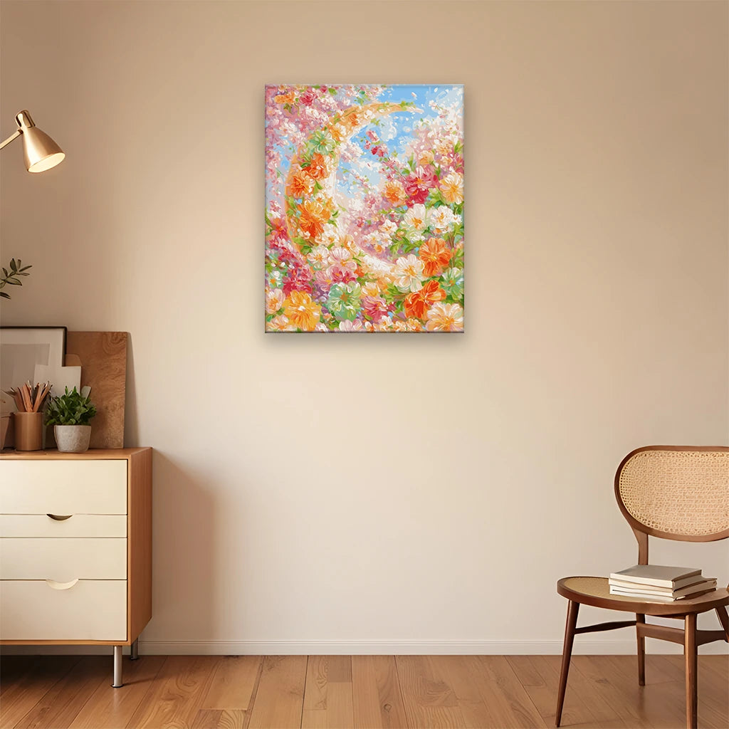 Flower Shadow Moon Night 6