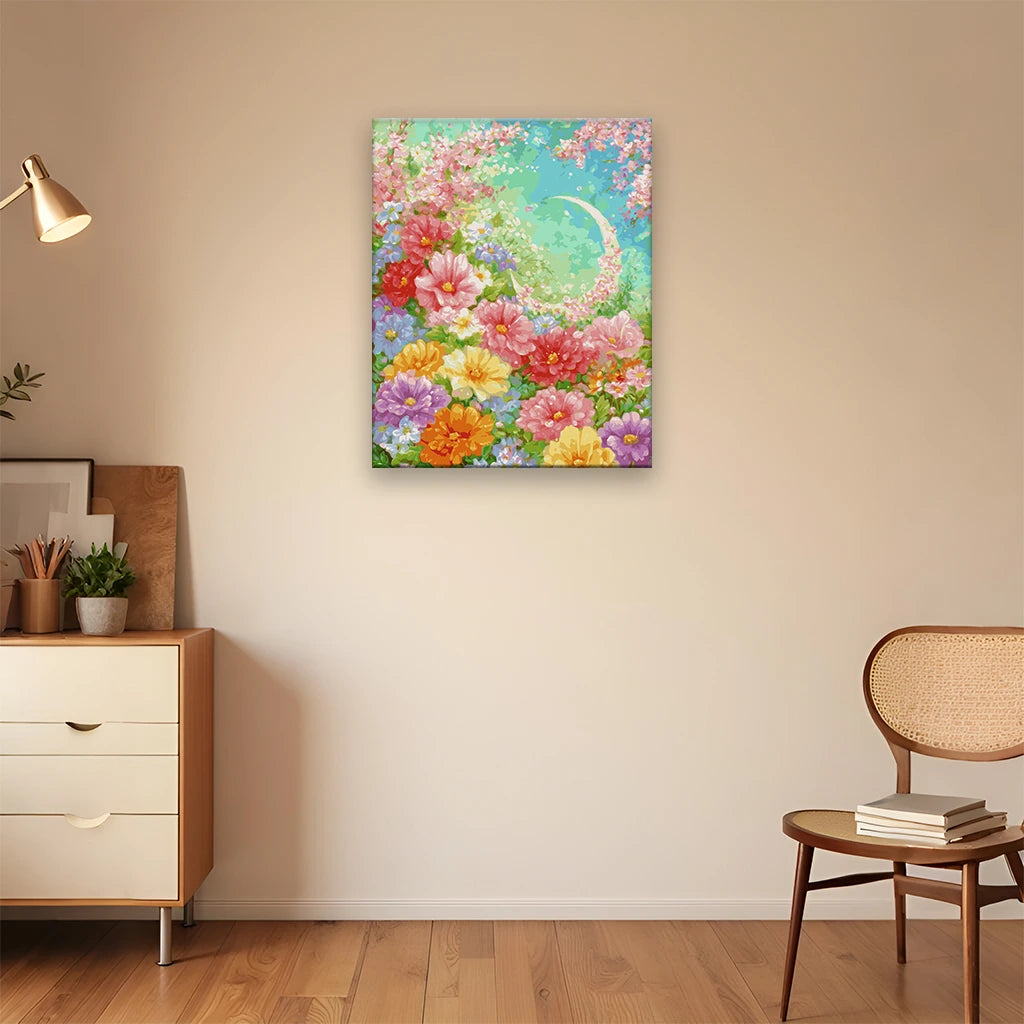 Flower Shadow Moon Night 7