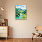 Green Fields and Rivers 3