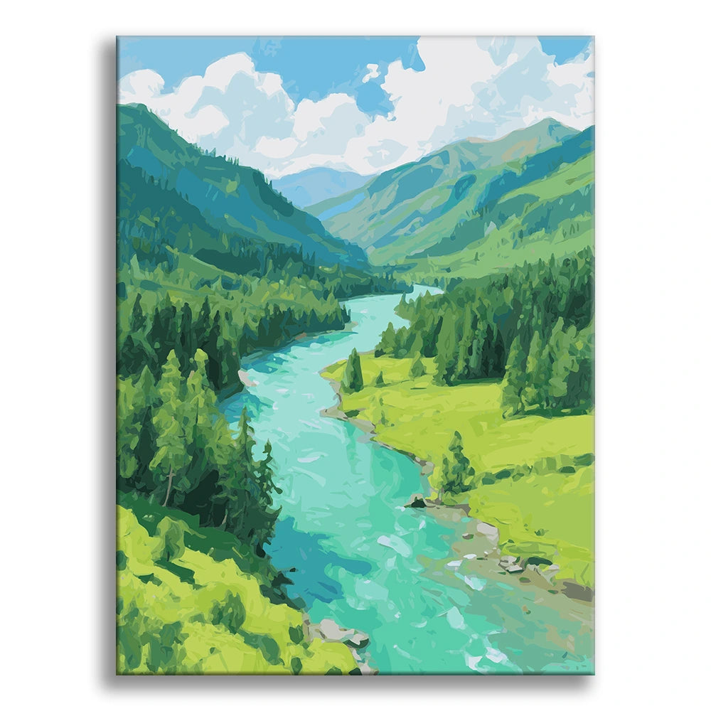 Green Fields and Rivers 4