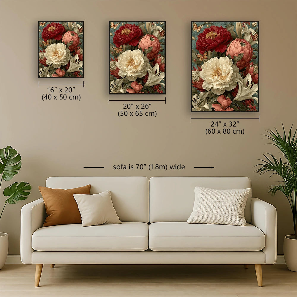 Medieval style flowers 1