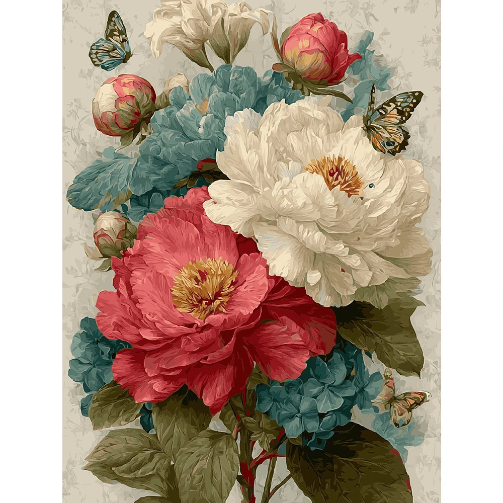 Medieval style flowers 2