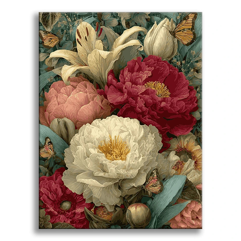 Medieval style flowers 3