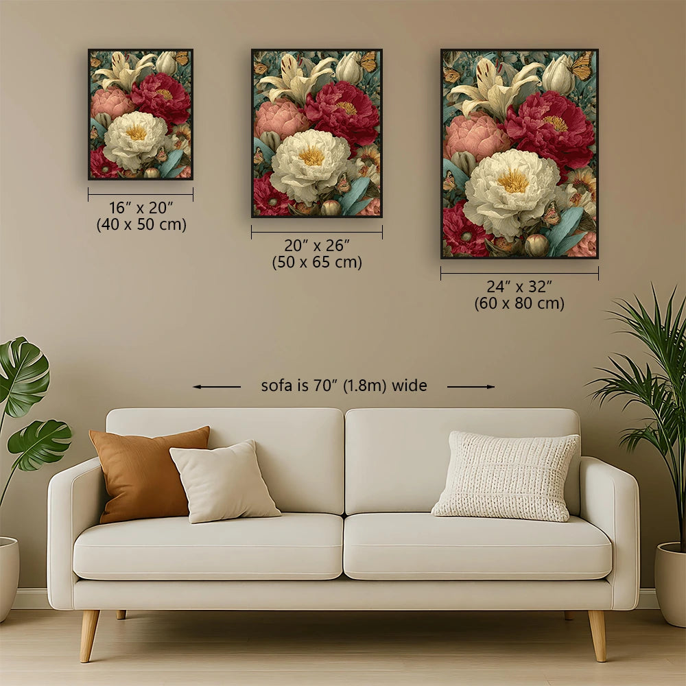 Medieval style flowers 3