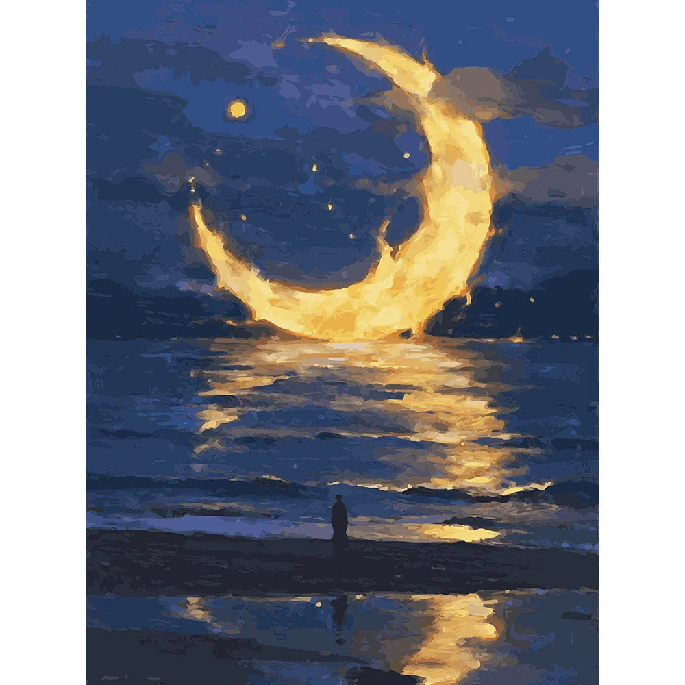 Night Shadows by the Sea 1