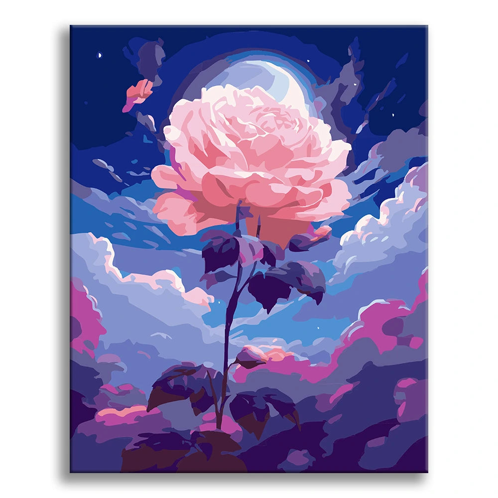 Peony Under the Moon 2