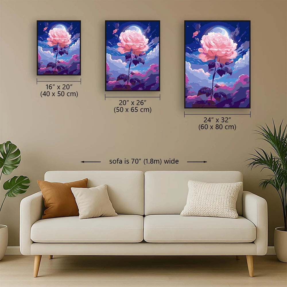 Peony Under the Moon 2