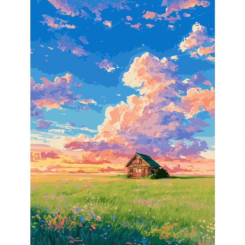 Prairie wooden house 1