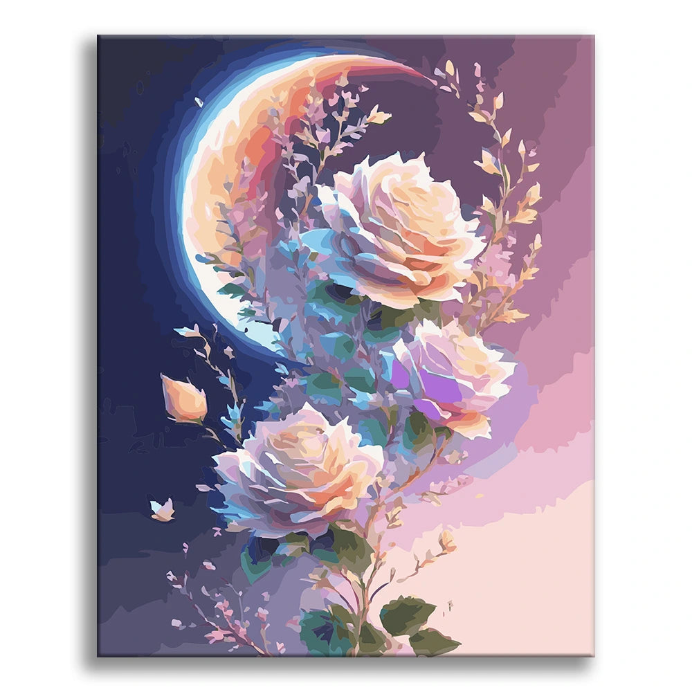 Rose Under the Moon