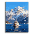 Slow sailing in winter 1