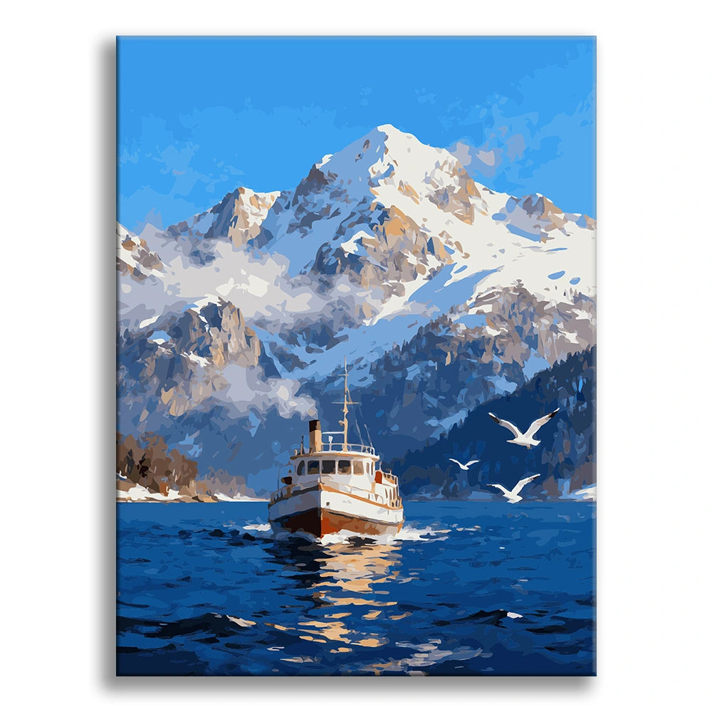 Slow sailing in winter 1