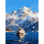 Slow sailing in winter 1