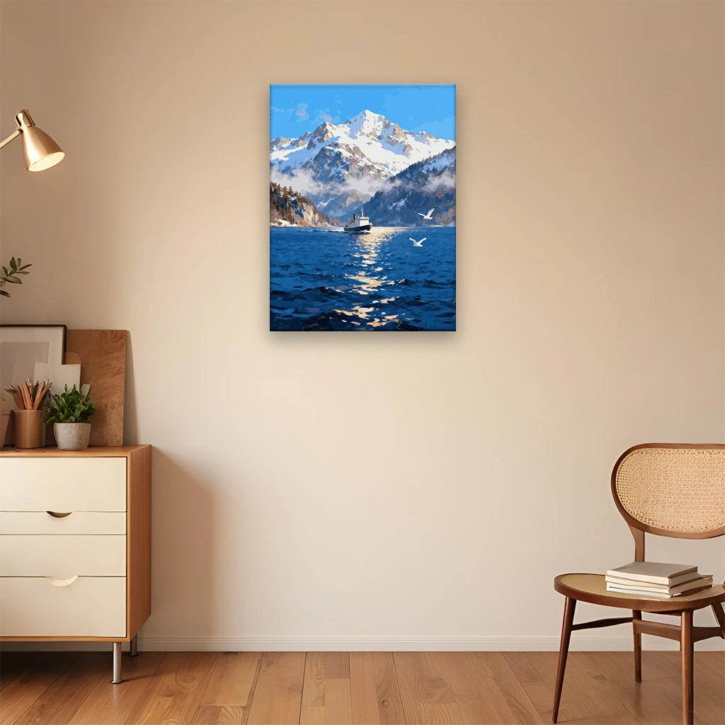 Slow sailing in winter 2