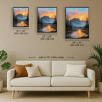 Twilight Mountains and Rivers 3
