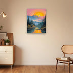 Twilight Mountains and Rivers 4