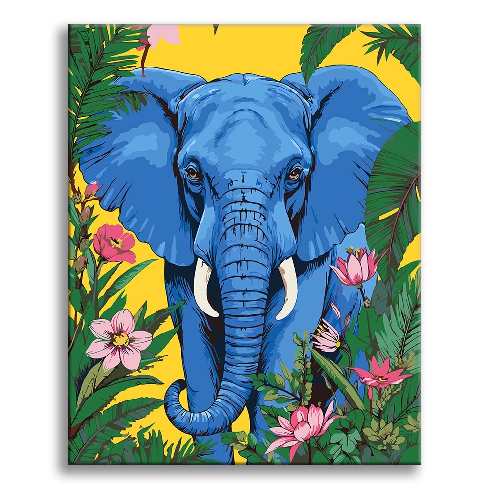 Blue Elephant in the Tropics