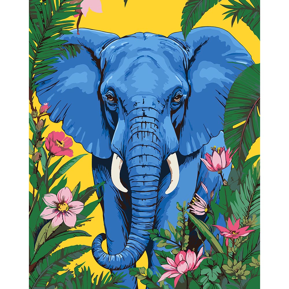 Blue Elephant in the Tropics