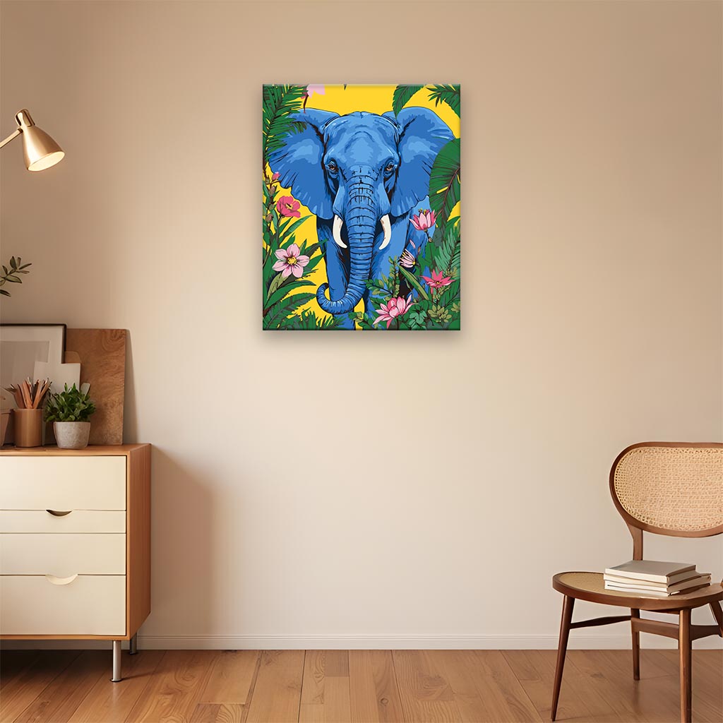 Blue Elephant in the Tropics