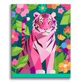 Geometric Pink Tiger 3