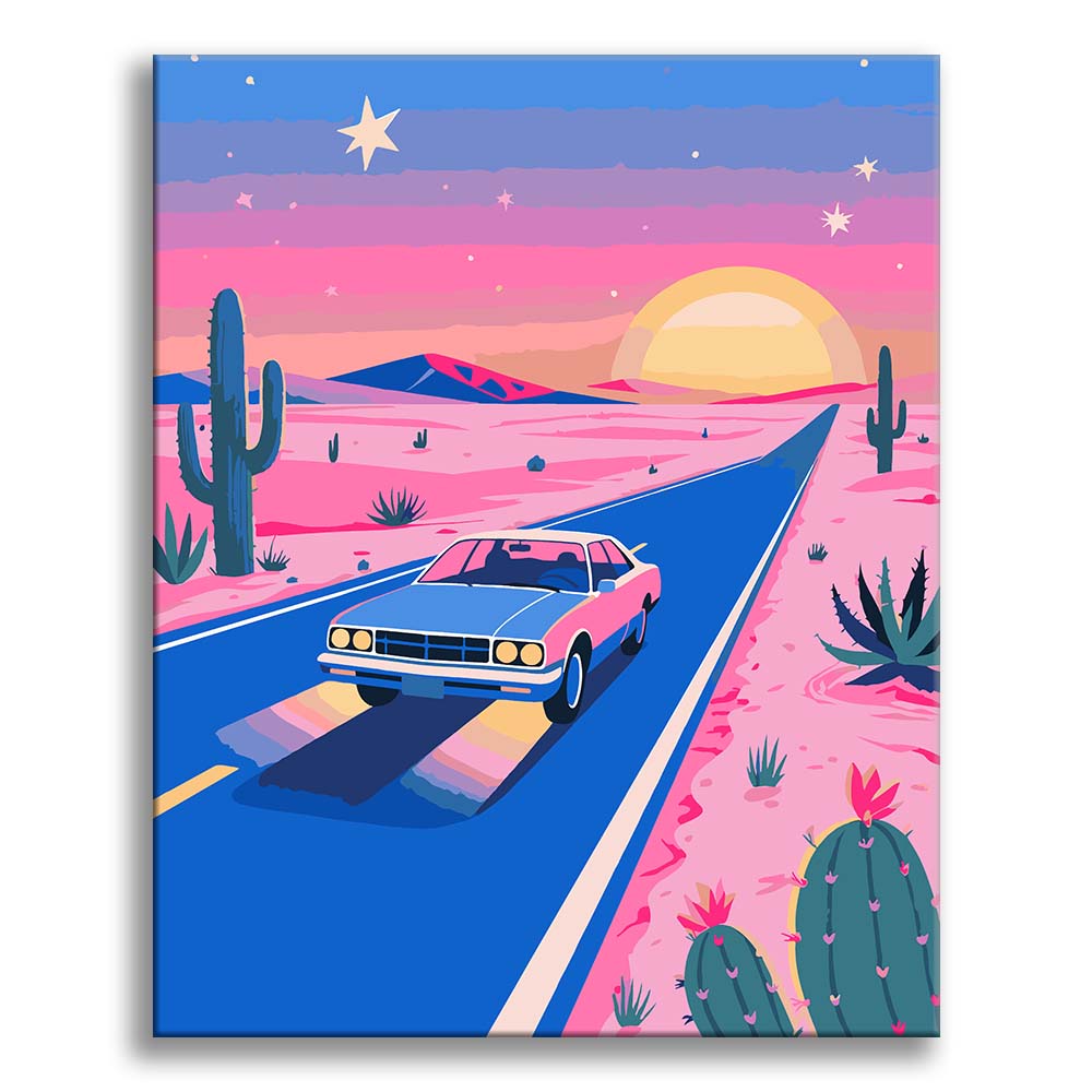 Sunset Rollercoaster