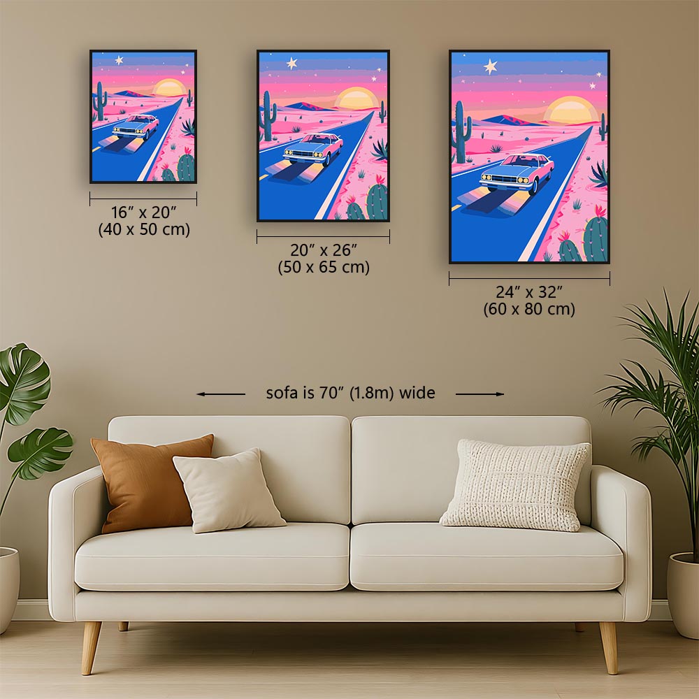 Sunset Rollercoaster